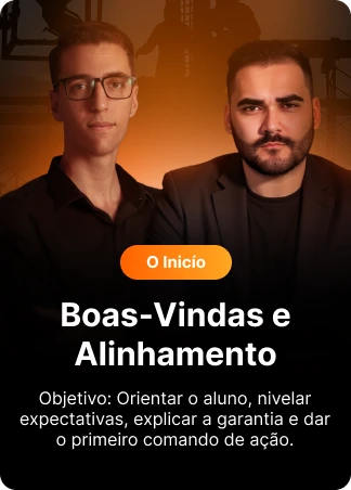 Modulo Boas Vindas